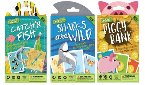 Sharks Are Wild, Piggy Bank, Catch 'N Fish Math Card Games main image